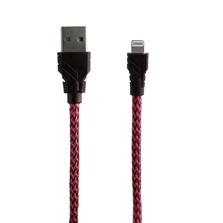  Аксессуар Awei USB A - APPLE Lightning CL-700 1m Black-Red 52047