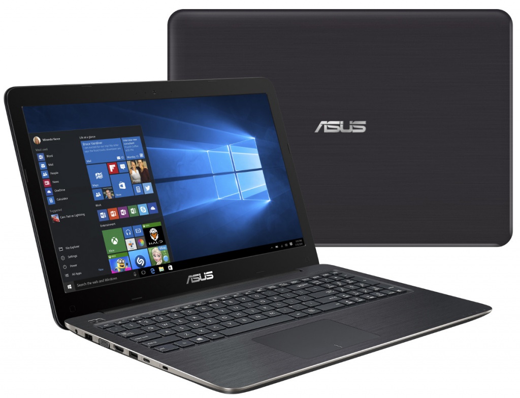 Asus Ноутбук ASUS X556UB-XO035T 90NB09R1-M00460 Intel Core i5-6200U 2.3 GHz/6144Mb/1000Gb/DVD-RW/nVidia GeForce 940M 2048Mb/Wi-Fi/Bluetooth/Cam/15.6/1366x768/Windows 10 64-bit 338365