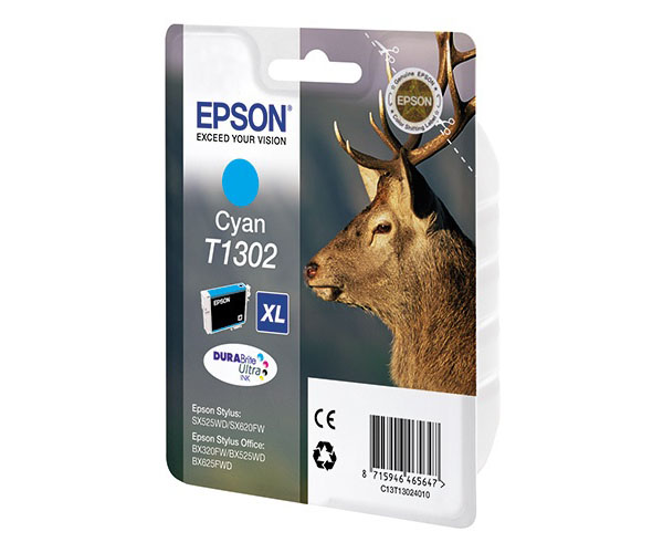 Epson Картридж Epson T1302 Blue C13T13024010