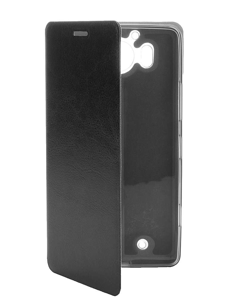  Аксессуар Чехол Microsoft Lumia 950 SkinBox Lux Black T-S-M950-003