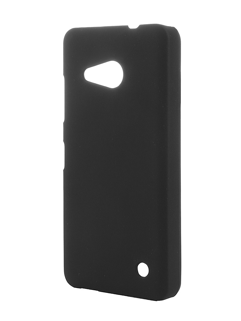  Аксессуар Чехол-накладка Microsoft Lumia 550 SkinBox 4People Black T-S-M550-002 + защитная пленка