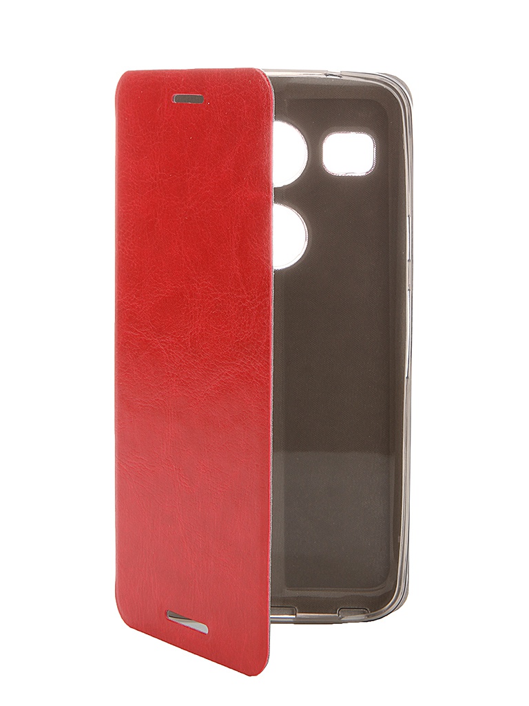  Аксессуар Чехол LG Nexus 5X SkinBox Lux Red T-S-LN5X-004