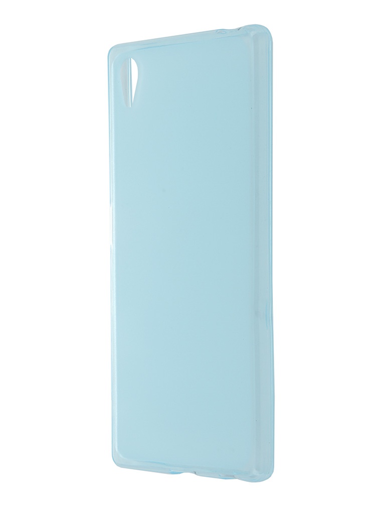  Аксессуар Чехол-накладка Sony Xperia Z5 SkinBox Sheild Silicone Blue T-S-SXZ5-005