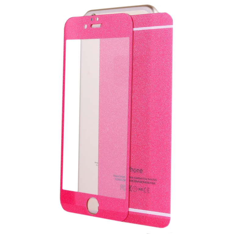  Аксессуар Защитное стекло Activ Glass Diamond Front & Back для APPLE iPhone 6 Pink 51484
