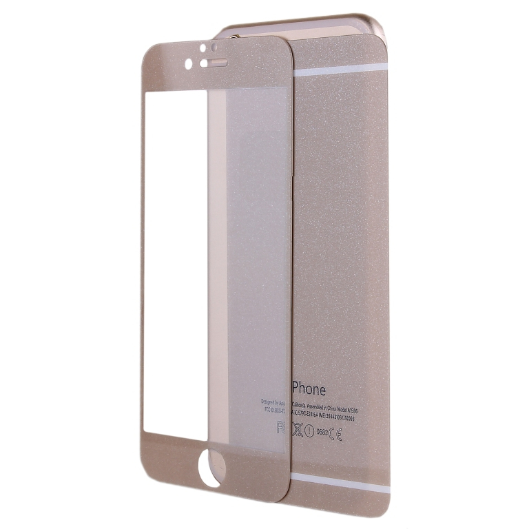  Аксессуар Защитное стекло Activ Glass Diamond Front & Back для APPLE iPhone 6 Gold 51480