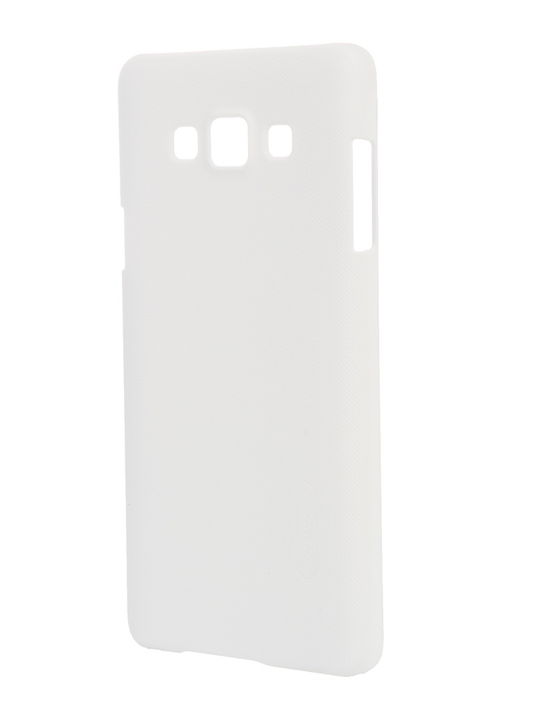  Аксессуар Чехол-накладка Samsung Galaxy A7 A700 Nillkin Super Frosted Shield White T-N-SA700-002