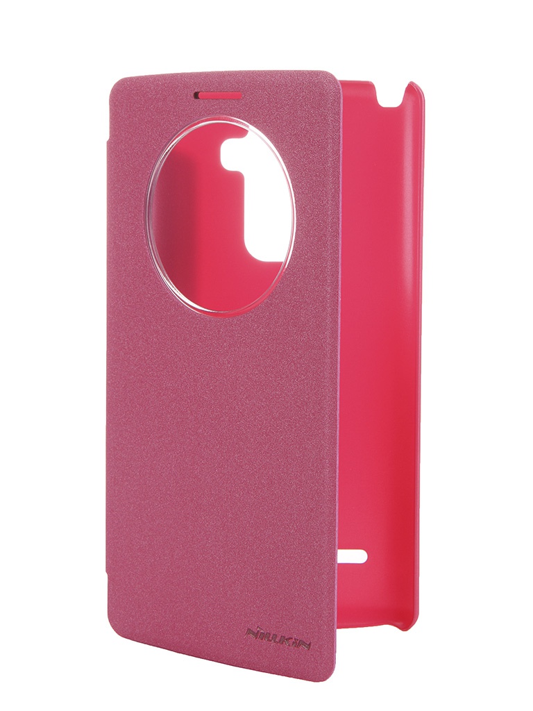  Аксессуар Чехол LG G4 Stylus Nillkin Sparkle Leather Case Red T-N-LG4Stylus-009