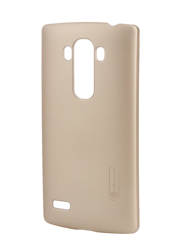  Аксессуар Чехол-накладка LG G4S Nillkin Super Frosted Shield Gold T-N-LG4S-002