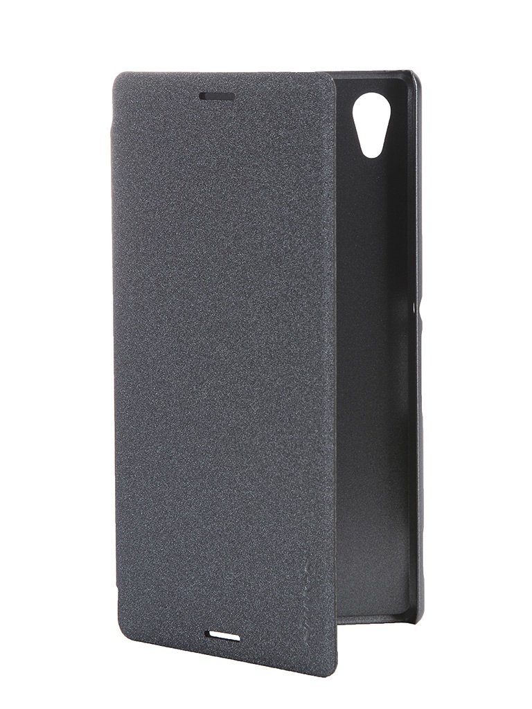 Аксессуар Чехол Sony Xperia M4 Aqua Nillkin Sparkle Leather Case Black T-N-SXM4A-009