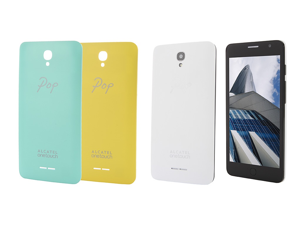 Alcatel OneTouch 5070D POP Star White Yellow Green