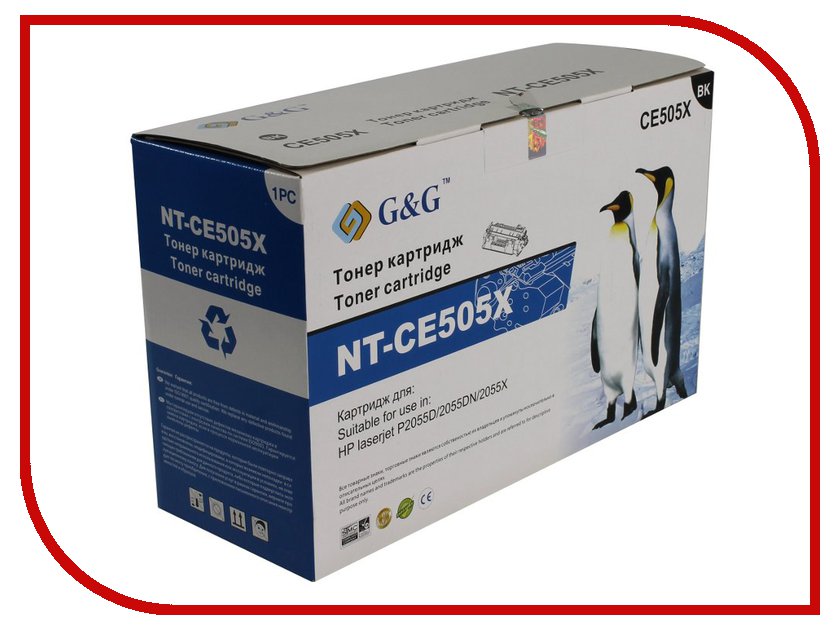  G&G NT-CE505X for HP LaserJet P2055d / P2055dn / P2055x