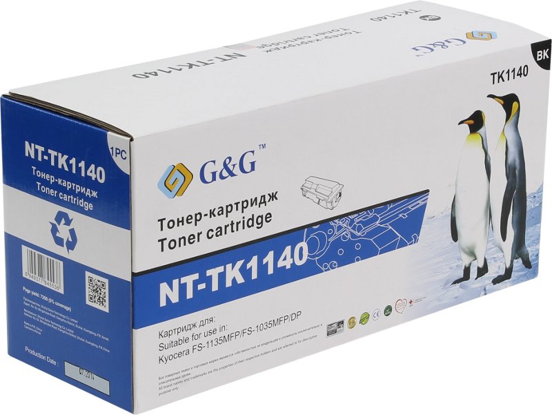  Картридж G&G NT-TK1140 for Kyocera FS-1035/1135