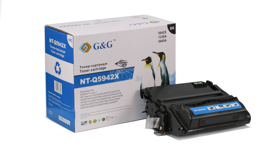  Картридж G&G NT-Q5942X for HP LaserJet 4200/4250/4300/4350/4345