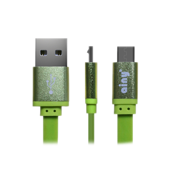  Аксессуар Ainy Micro USB FA-047H Green