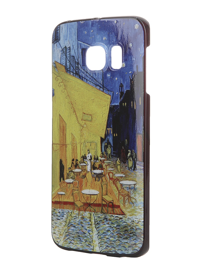  Аксессуар Чехол Samsung Galaxy S6 Edge iPapai Картины Ван Гог Ночная терраса