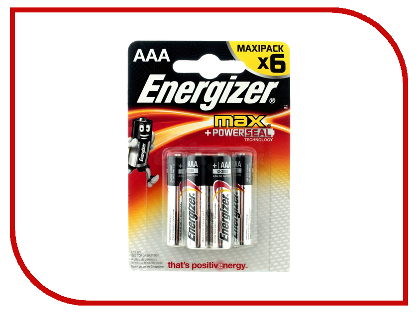  AAA - Energizer LR03 Max E92 (6 ) E300131700