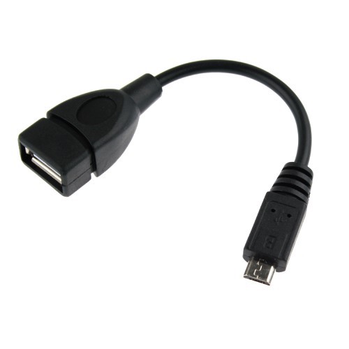  Аксессуар Activ OTG Glossar USB - mini USB 20cm 25363
