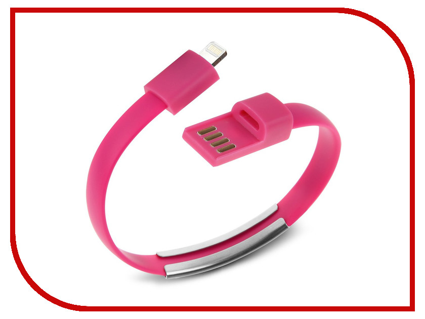 Аксессуар Activ USB / Lightning Cabelet Mono Rose 46898