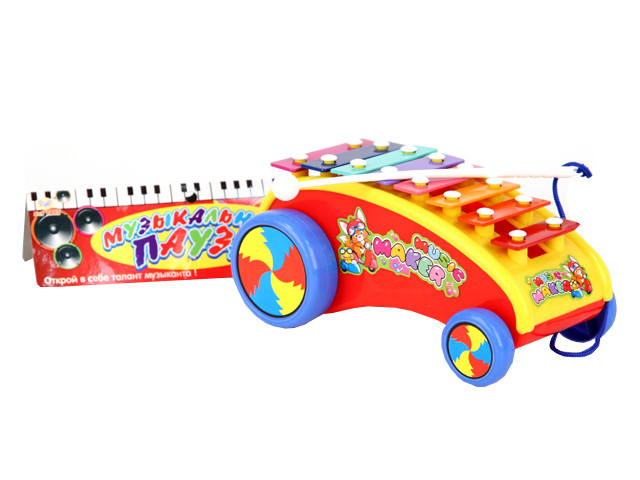  Детский музыкальный инструмент S+S toys Ксилофон EG5743R