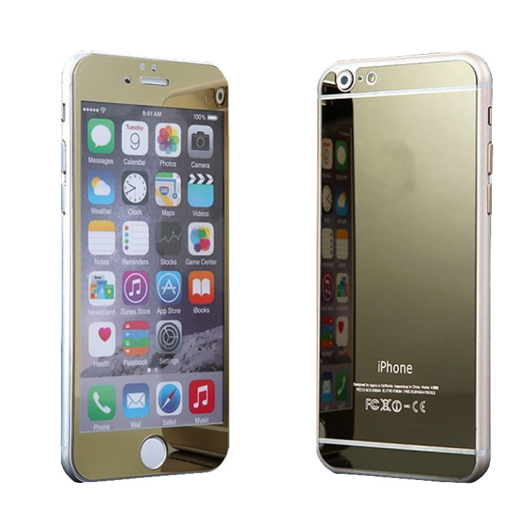  Аксессуар Защитное стекло Activ Glass Front & Back для APPLE iPhone 6 Gold 49119