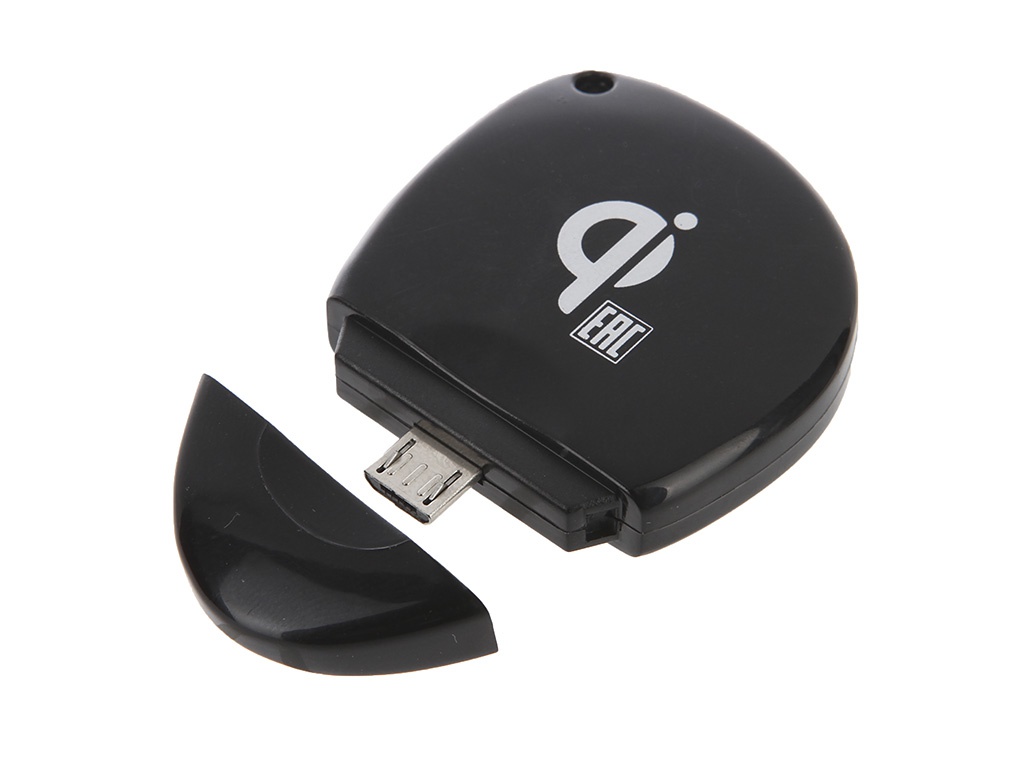 QUMO Electronics Гаджет Qumo PowerAid Qi Micro USB Reciever - приемник для беспроводной зарядки смартфонов