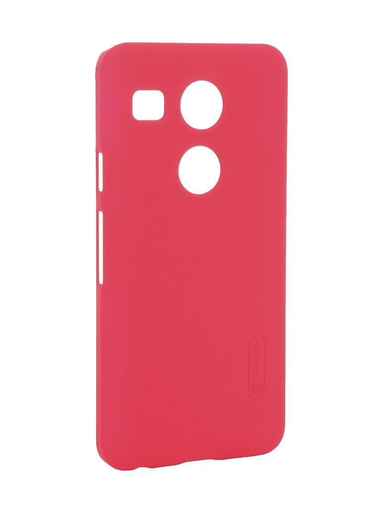  Аксессуар Чехол LG Nexus 5X Nillkin Super Frosted Shield Red