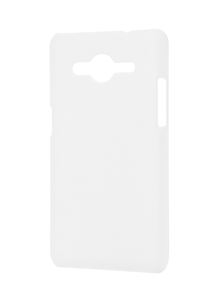 Pulsar Аксессуар Чехол-накладка Pulsar for Samsung Core 2 Duos G355H/DS Clipcase PC Soft-Touch White PCC0181