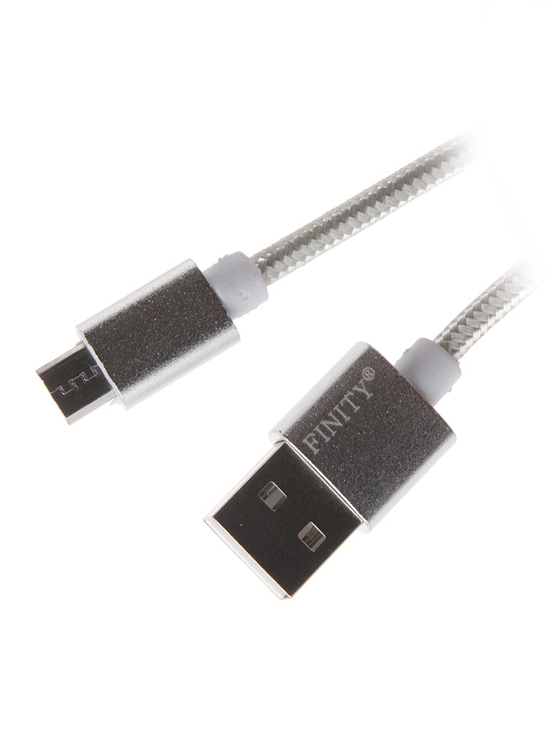  Аксессуар Finity USB - MicroUSB FUM-03 1.2m Silver