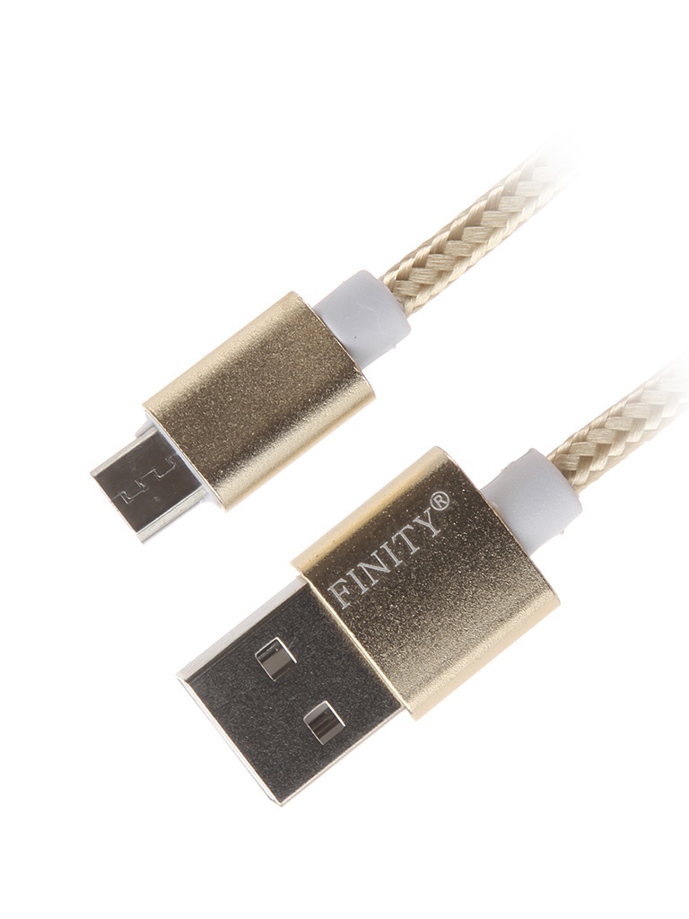  Аксессуар Finity USB - MicroUSB FUM-03 1.2m Gold