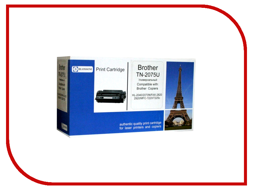  Blossom BS-BrTN2075U Black for Brother HL2040 / 2070N / FAX-2820 / 2920 / MFC7220 / 7225n