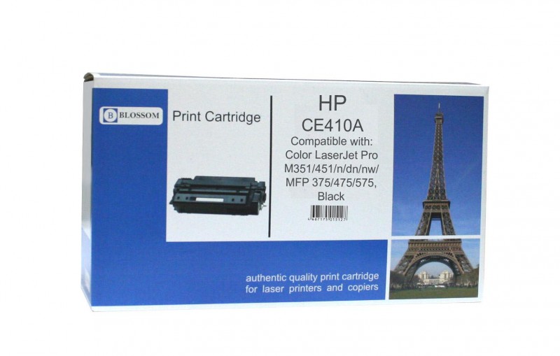  Картридж Blossom BS-HPCE410A Black for HP Color LaserJet Pro M351/451/n/dn/nw/MFP 375/475/575