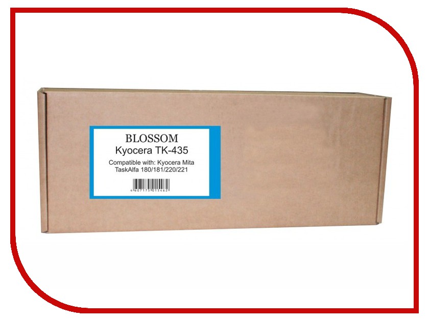  Blossom BS-TK435 Black for Kyocera Mita TASKalfa 180 / 181 / 220 / 221