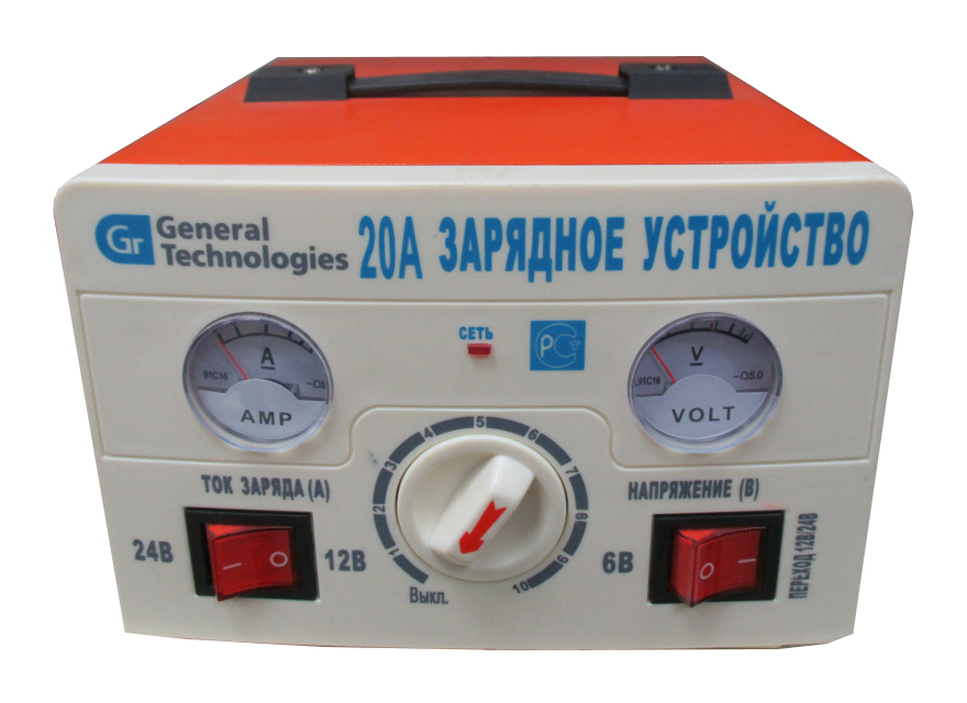  Зарядное устройство для автомобильных аккумуляторов General Technologies NC-05-BC007