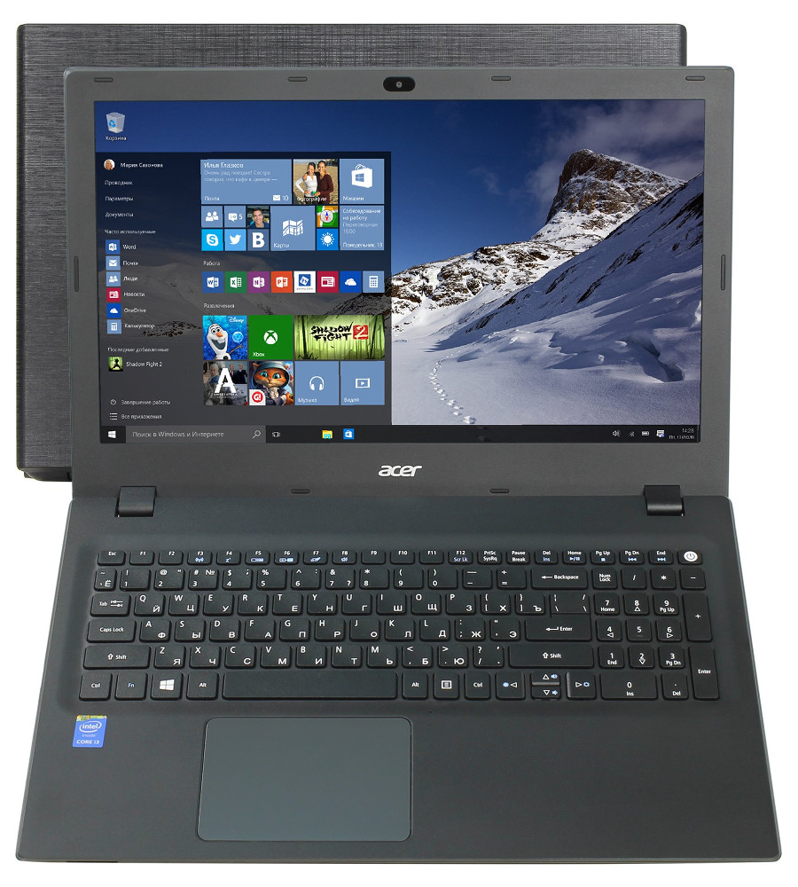 Acer Ноутбук Acer Extensa EX2511-32HU NX.EF6ER.008 Intel Core i3-5005U 2.0 GHz/4096Mb/500Gb/DVD-RW/Intel HD Graphics/Wi-Fi/Bluetooth/Cam/15.6/1366x768/Windows 10 64-bit
