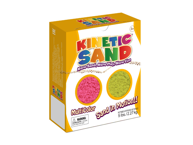  Живой песок Waba Fun Kinetic Sand 2.27 кг Pink-Yellow