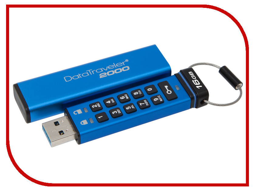 USB Flash Drive 16Gb - Kingston DataTraveler 2000 DT2000 / 16GB