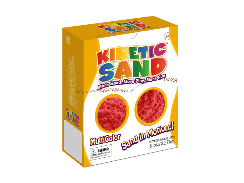  Живой песок Waba Fun Kinetic Sand 2.27 кг Red 150-303