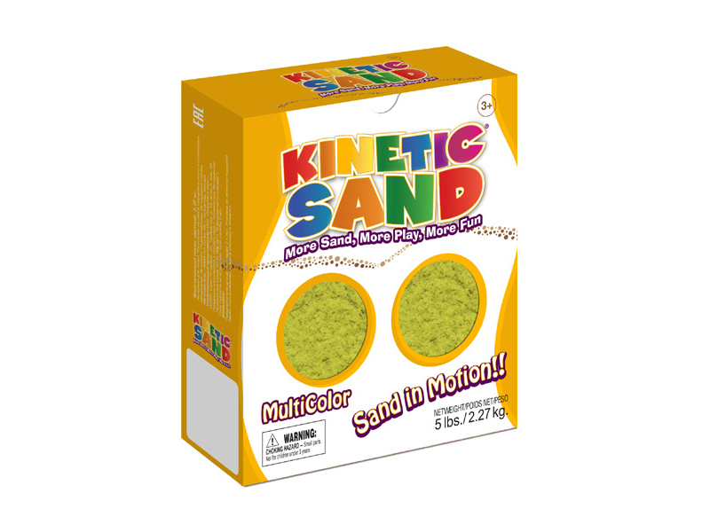  Живой песок Waba Fun Kinetic Sand 2.27 кг Yellow 150-203