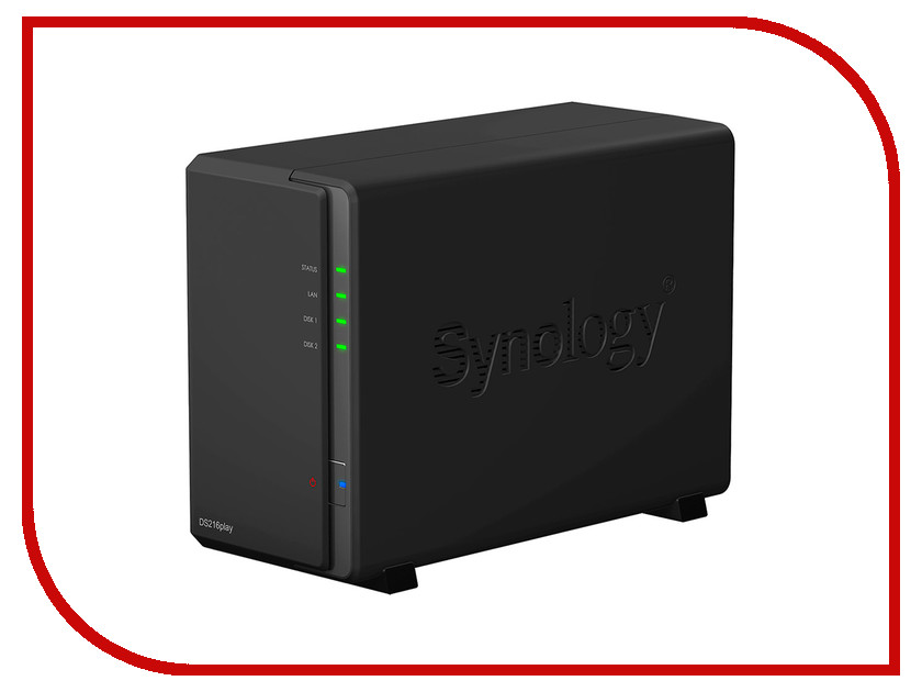 Сетевое хранилище Synology DS216play