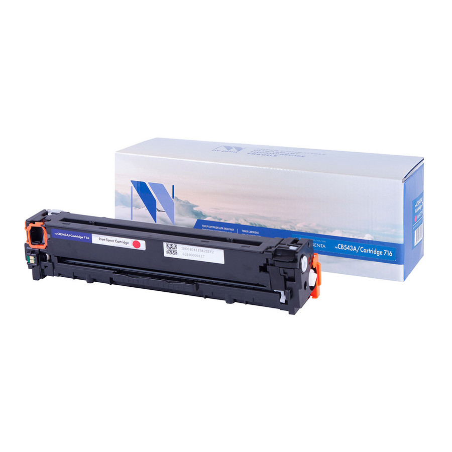  Картридж NV Print CB543A/CRG716 Magenta для HP LaserJet Color CP1215/1515/1518 1400k