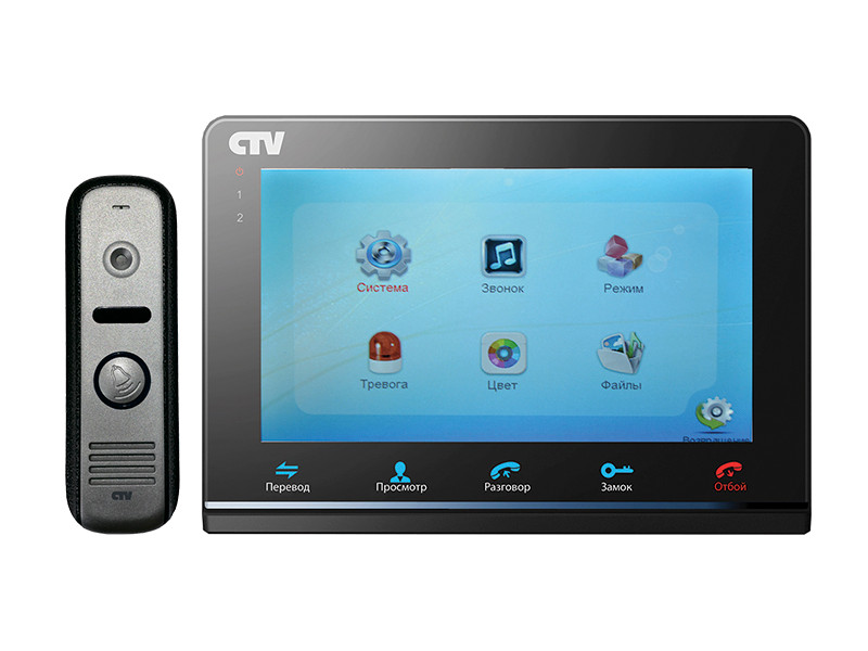  Комплект CTV DP2700TM BS Black Silver