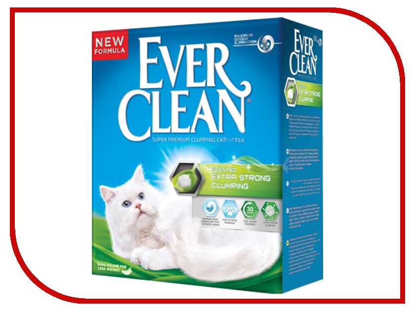  Ever Clean Extra Strong Clumpin Unscented 10L 492130