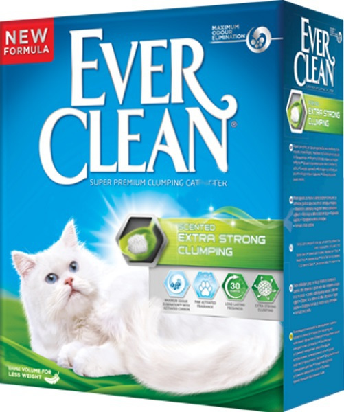  Наполнитель Ever Clean Extra Strong Clumpin Unscented 10L 59657