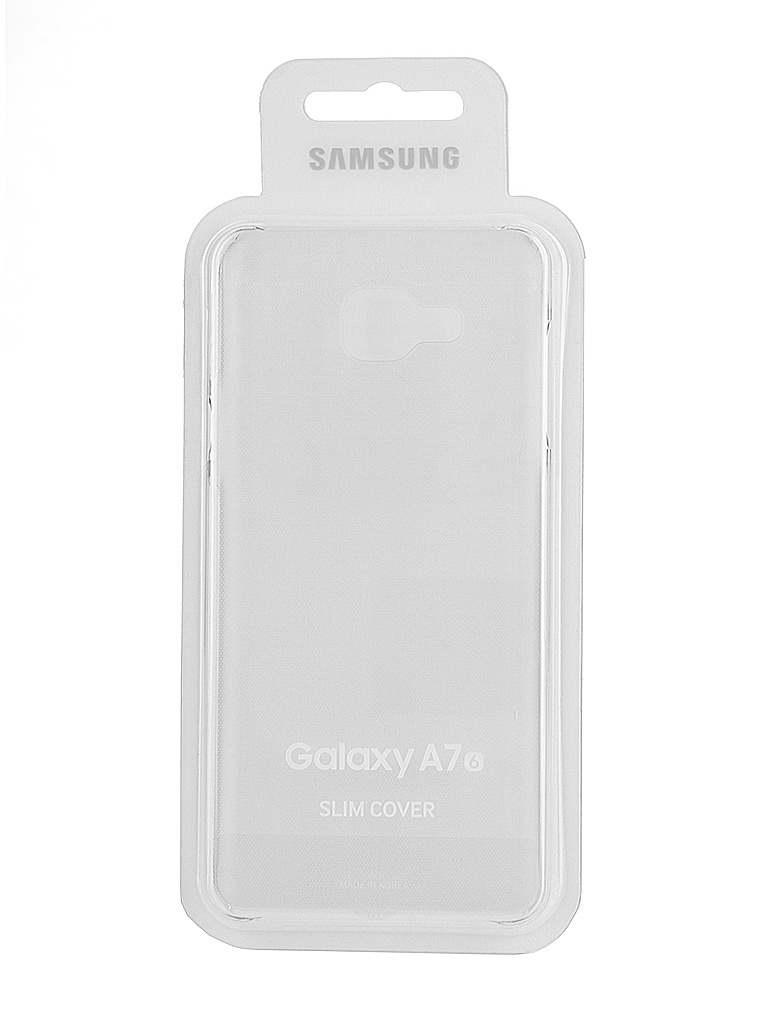 Samsung Аксессуар Чехол Samsung Galaxy A7 2016 Transparent EF-AA710CTEGRU