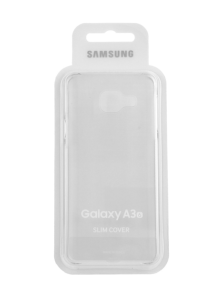 Samsung Аксессуар Чехол Samsung Galaxy A3 2016 Transparent EF-AA310CTEGRU