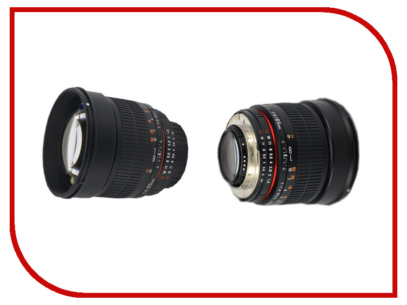  Samyang Nikon MF AE 85 mm F / 1.4 AS IF UMC