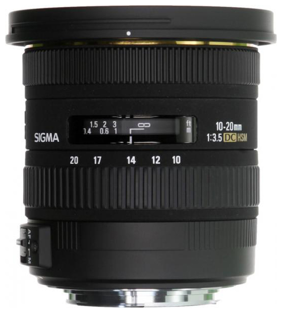 Sigma Объектив Sigma AF 10-20mm f/3.5 EX DC HSM Canon EF-S