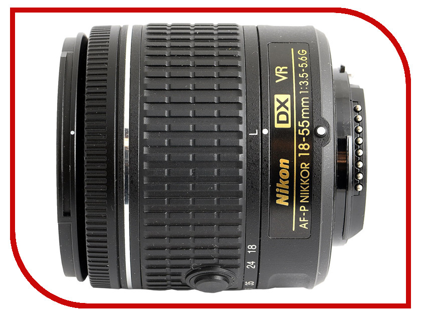  Nikon AF-P DX Nikkor 18-55 mm F / 3.5-5.6G VR