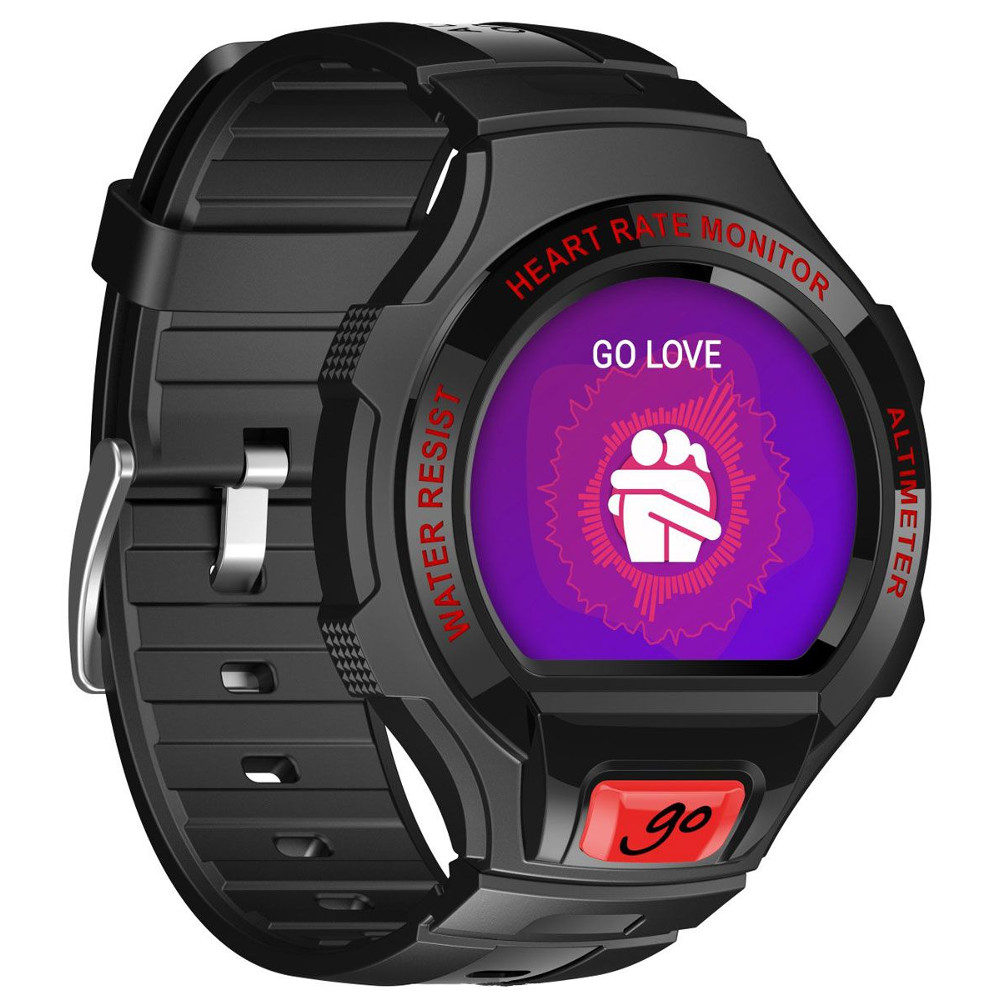 Alcatel Умные часы Alcatel OneTouch Watch Go SM03 Black-Red