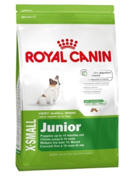  Корм ROYAL CANIN X-Small Junior 500g 44243 для собак